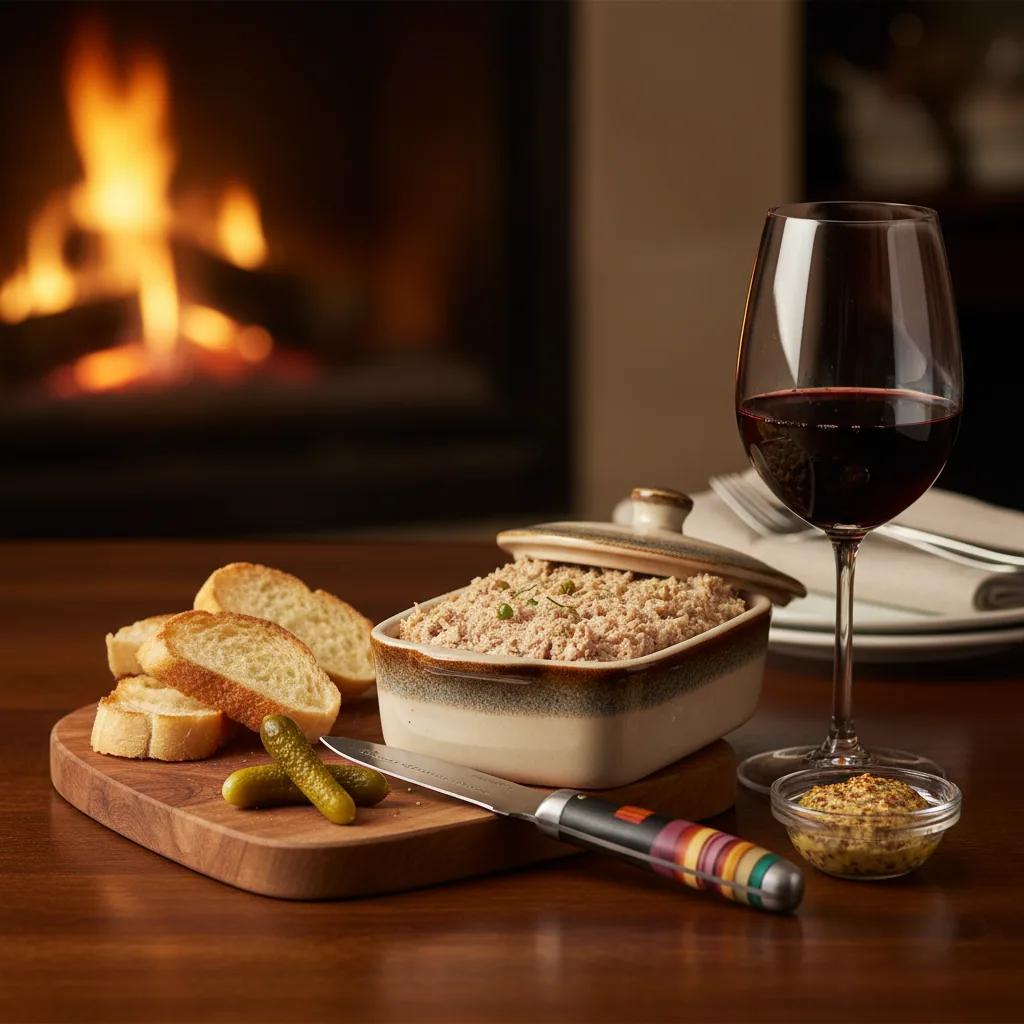 Rillettes de Tours — illustration générée par IA