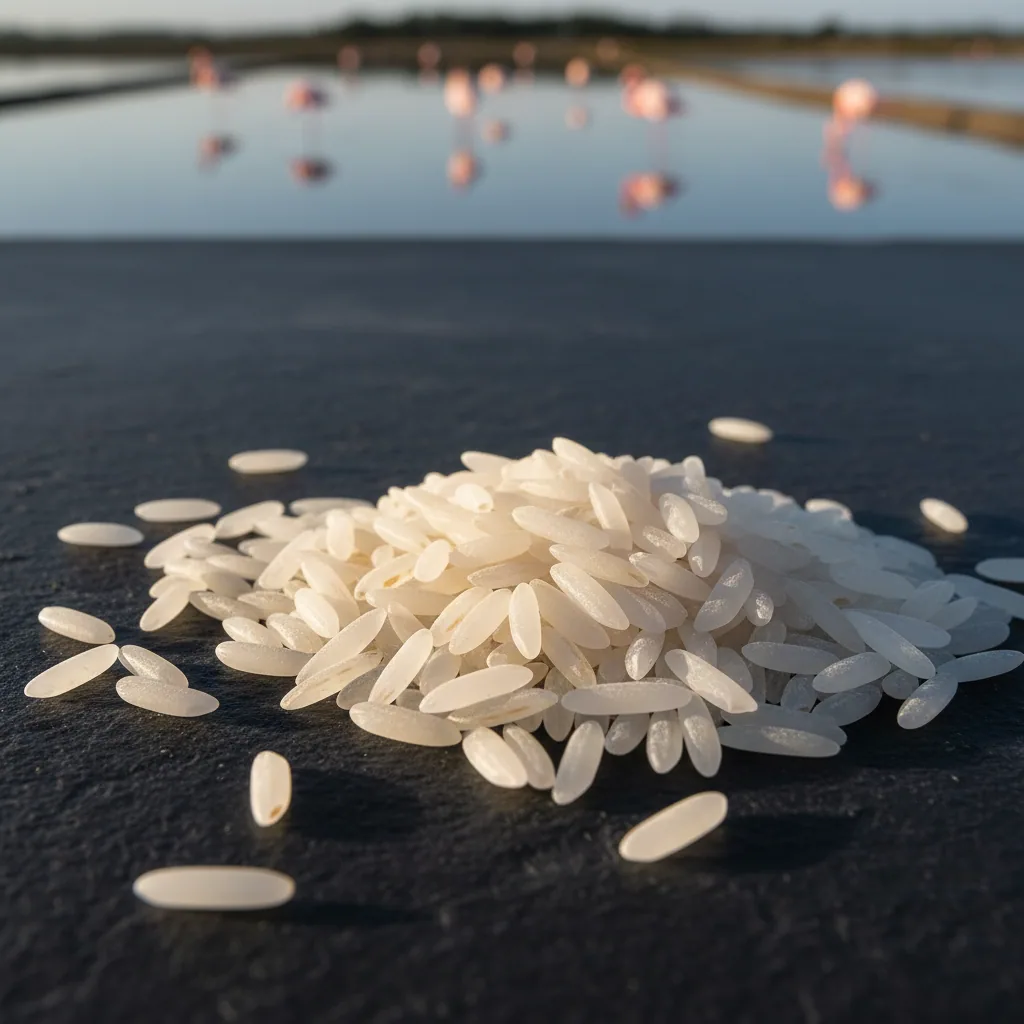 Riz de Camargue — illustration générée par IA