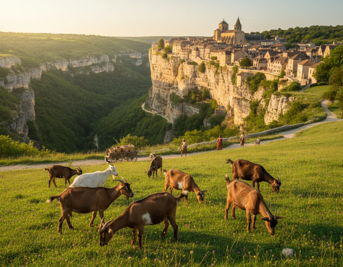 Rocamadour — illustration générée par IA