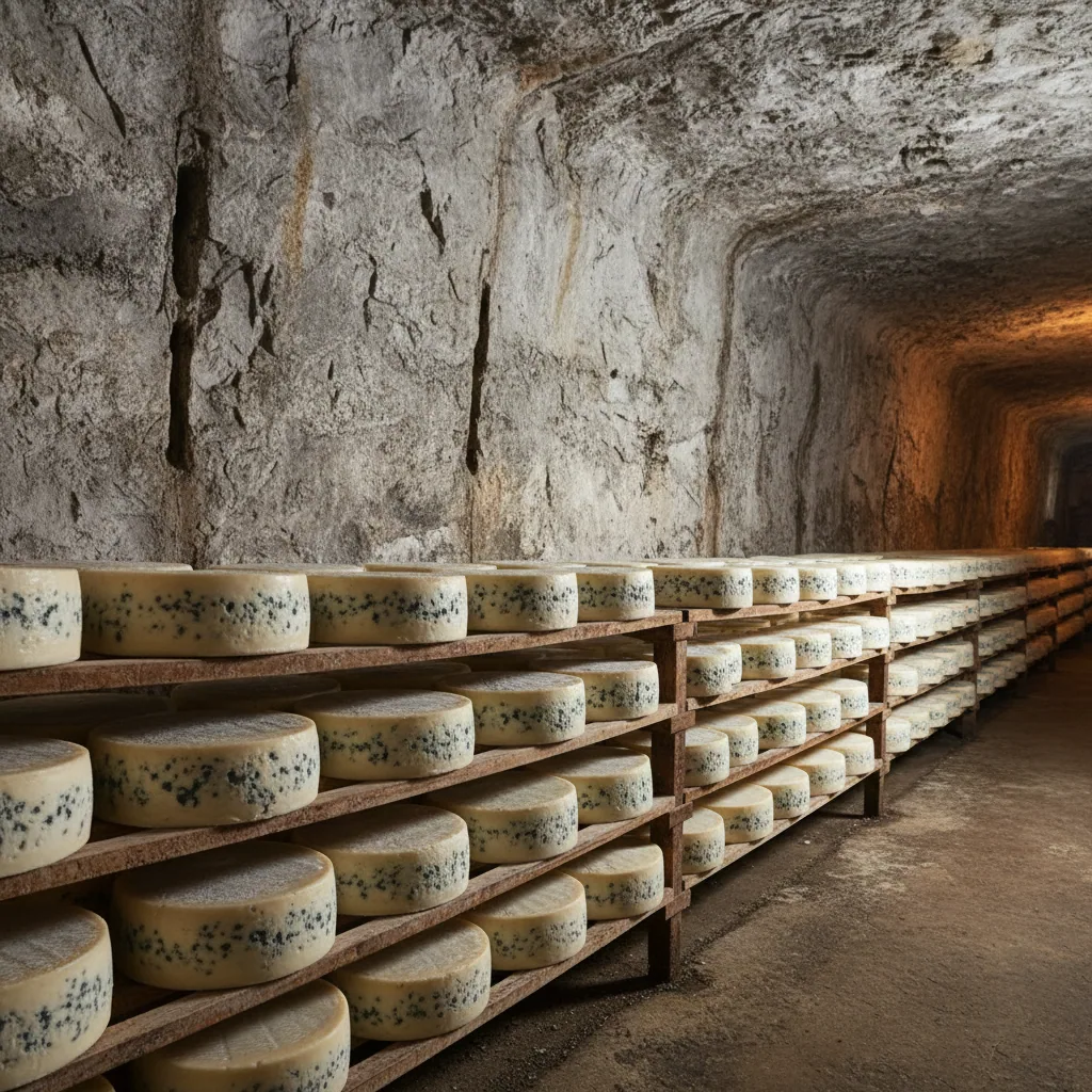 Roquefort — illustration générée par IA