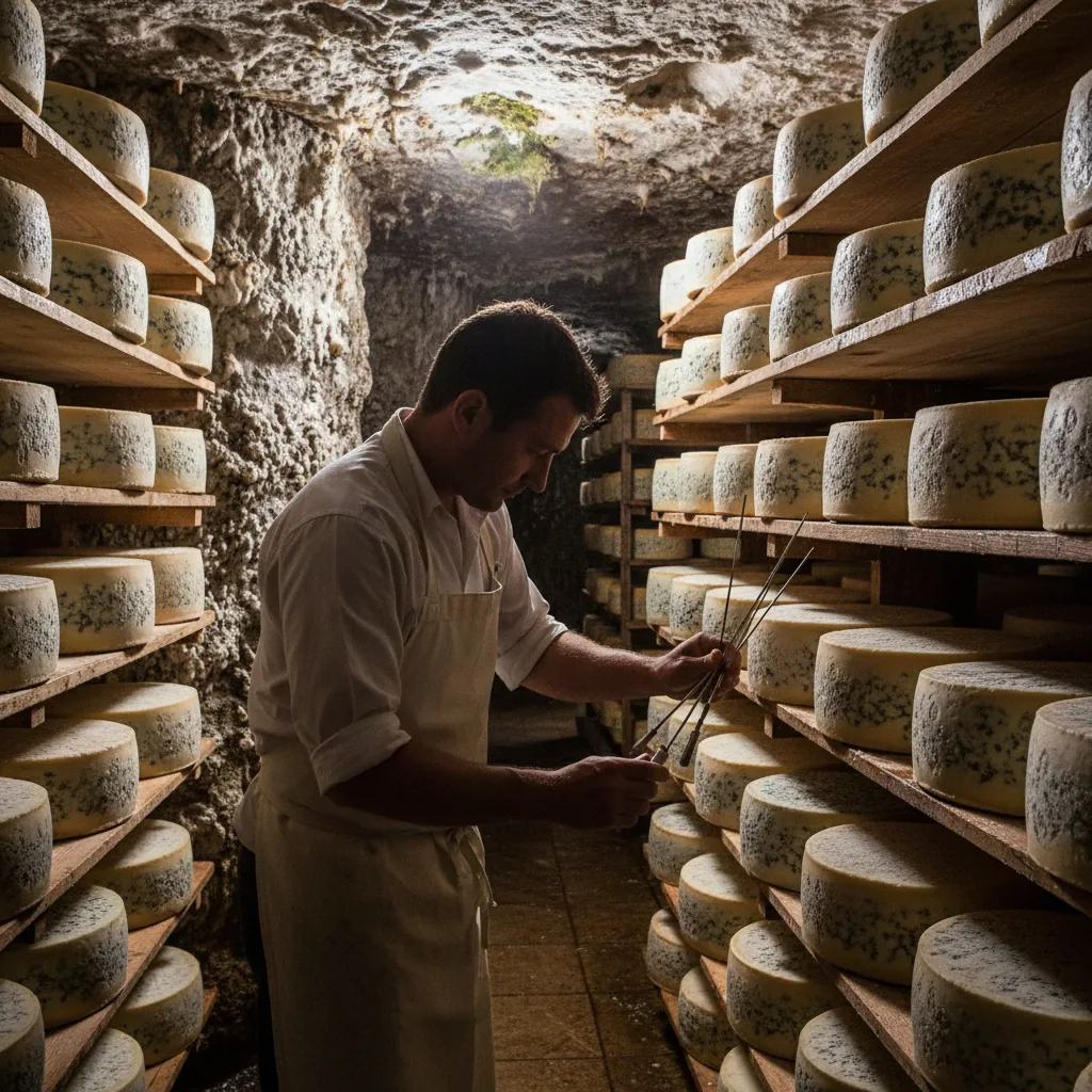 Roquefort — illustration générée par IA