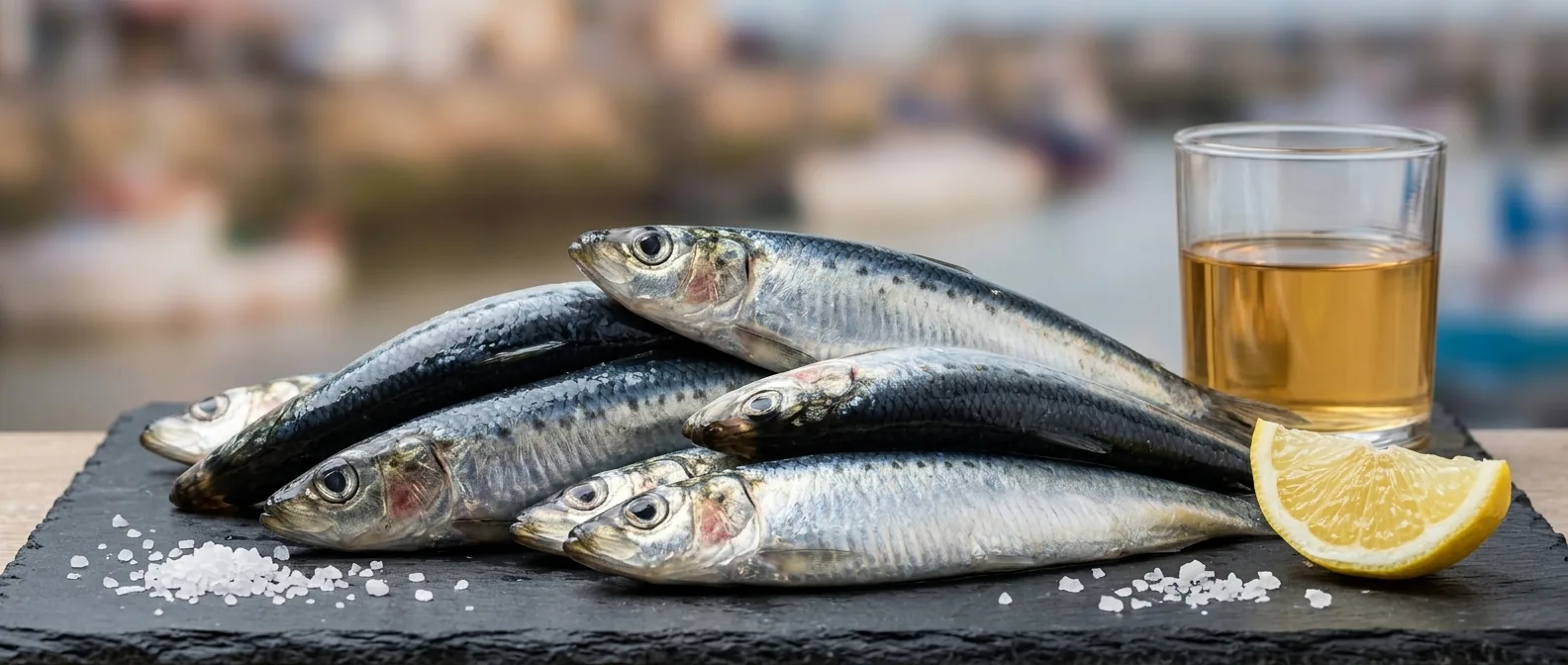 Sardine de Royan — illustration générée par IA