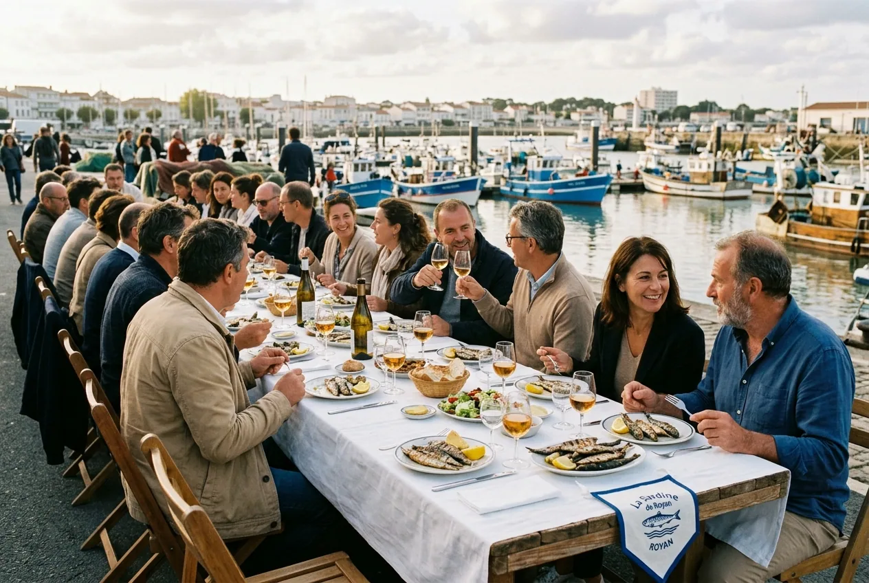 Sardine de Royan — illustration générée par IA
