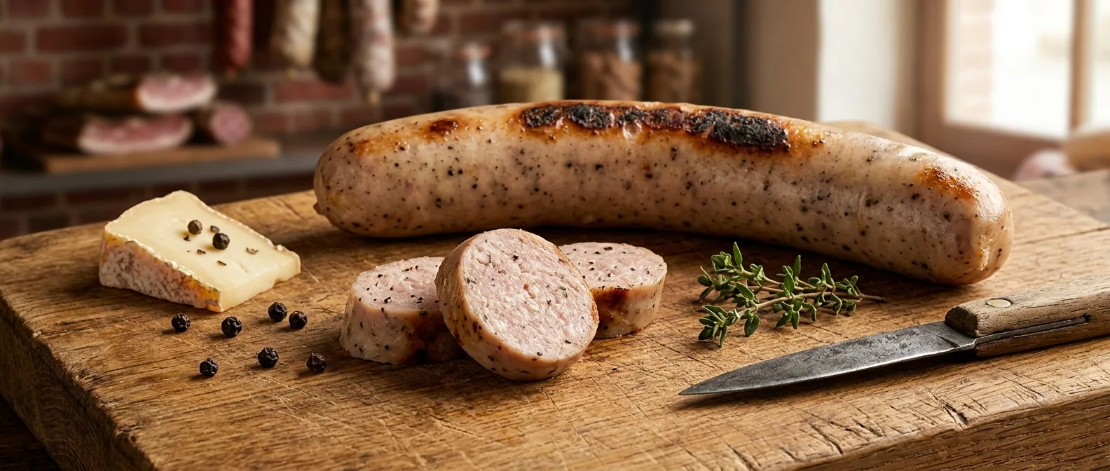 Saucisse de Bergues — illustration générée par IA