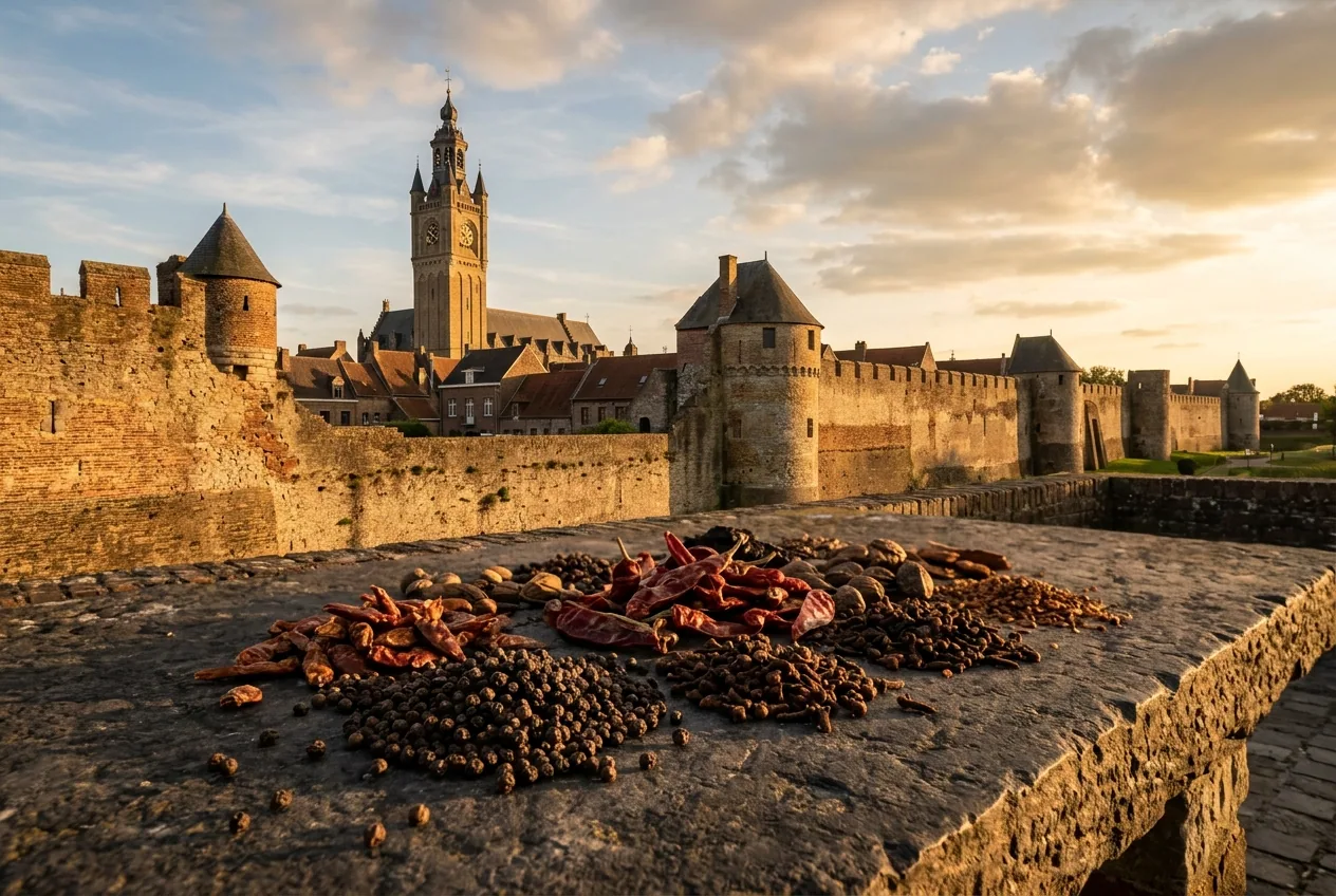 Saucisse de Bergues — illustration générée par IA