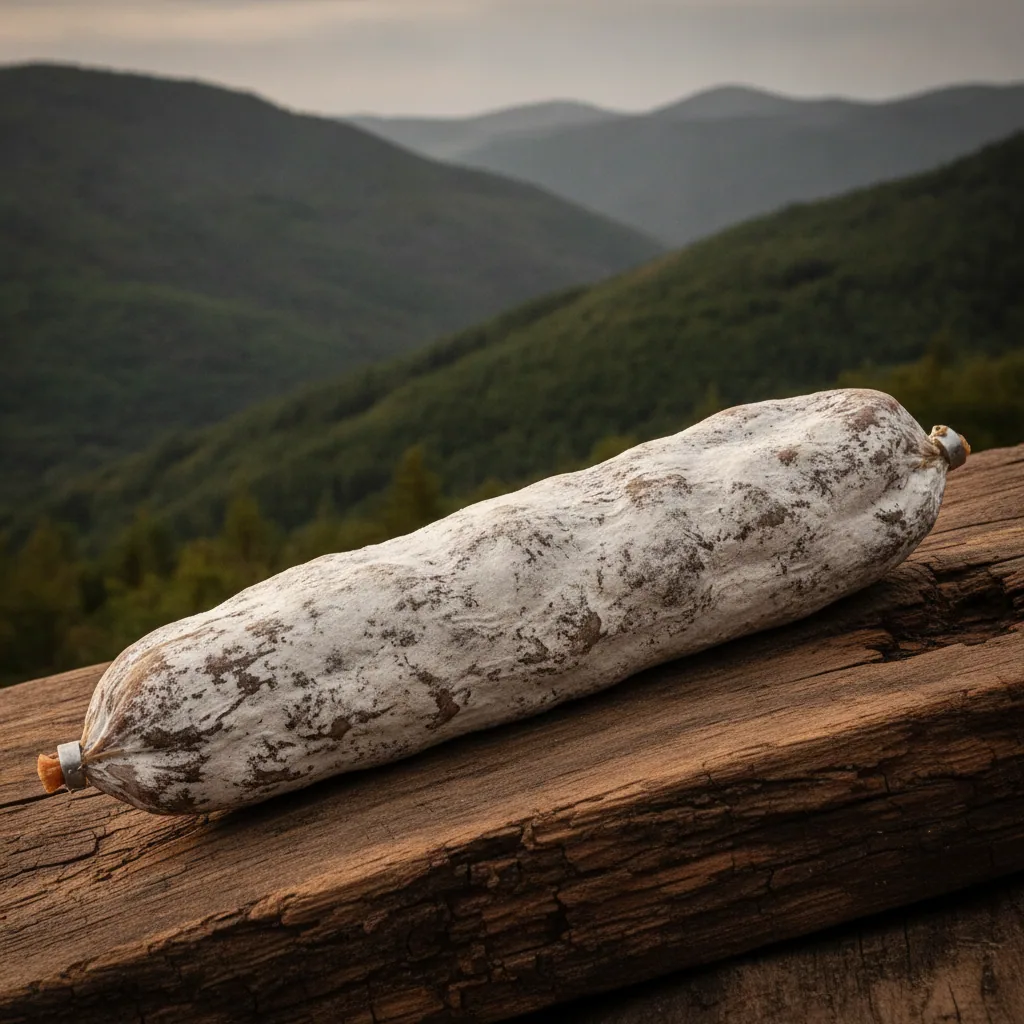 Saucisson de l'Ardèche — illustration générée par IA