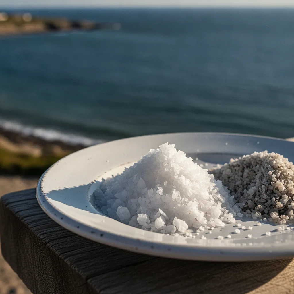 Sel de l'Île de Ré / Fleur de sel de l'Île de Ré — illustration générée par IA