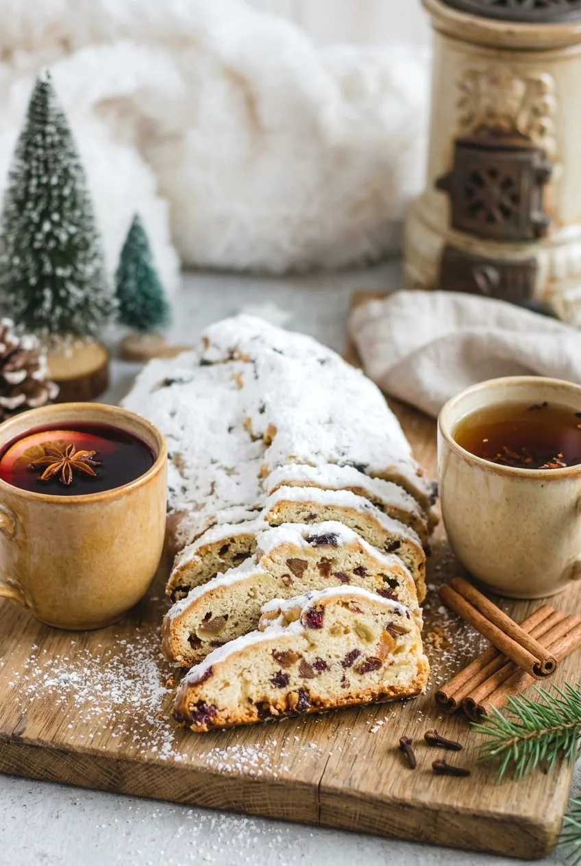 Le Stollen — illustration générée par IA