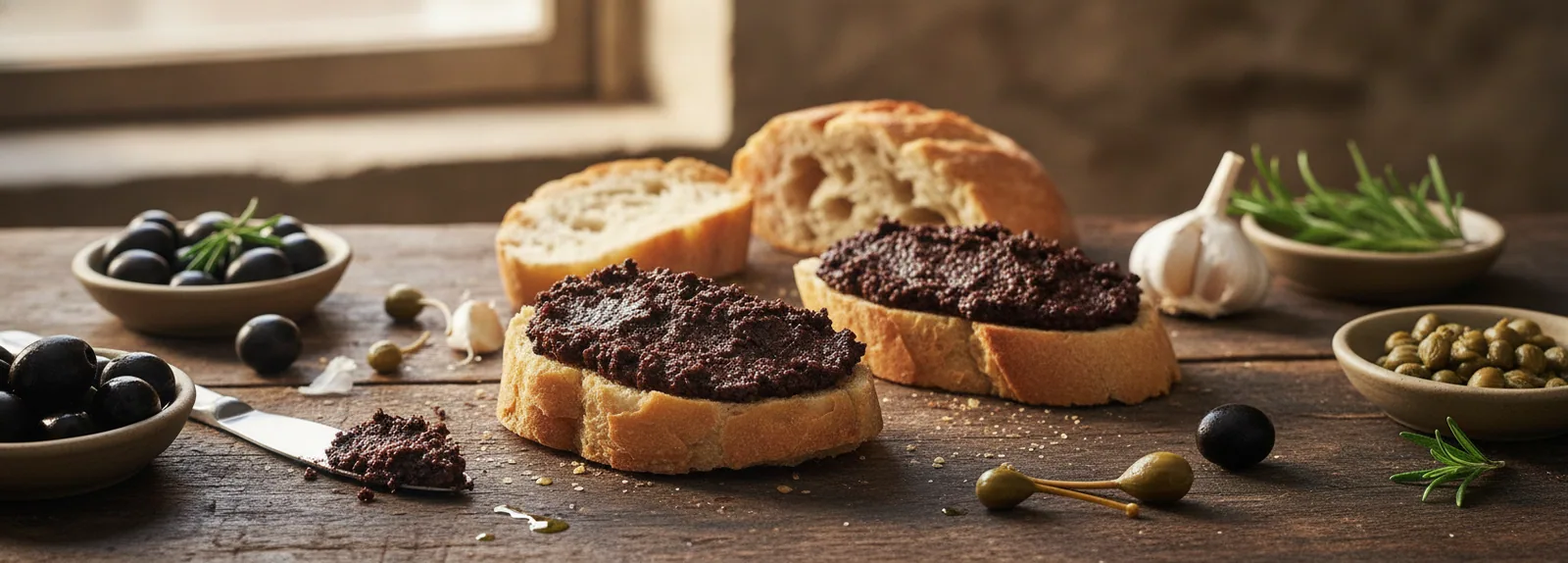 Tapenade — illustration générée par IA