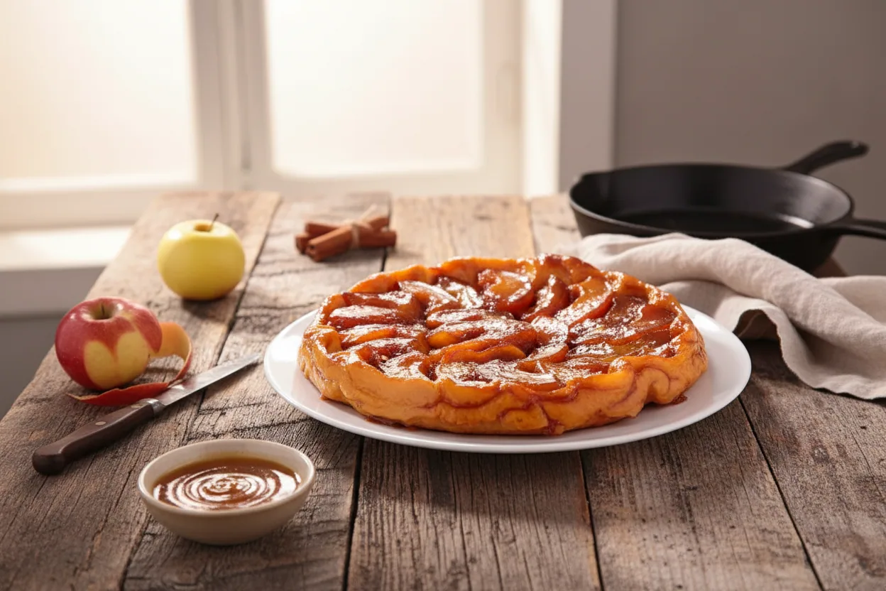 Tarte Tatin — illustration générée par IA