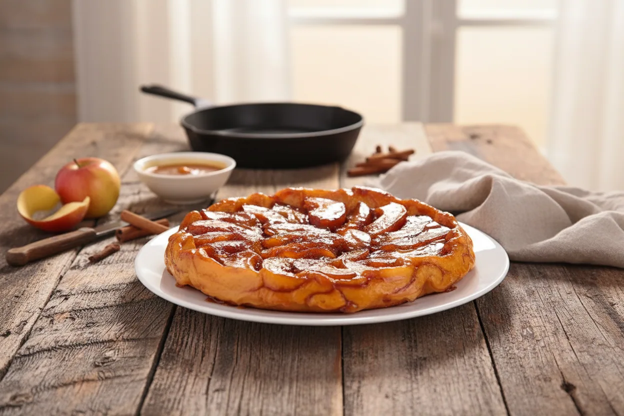 Tarte Tatin — illustration générée par IA