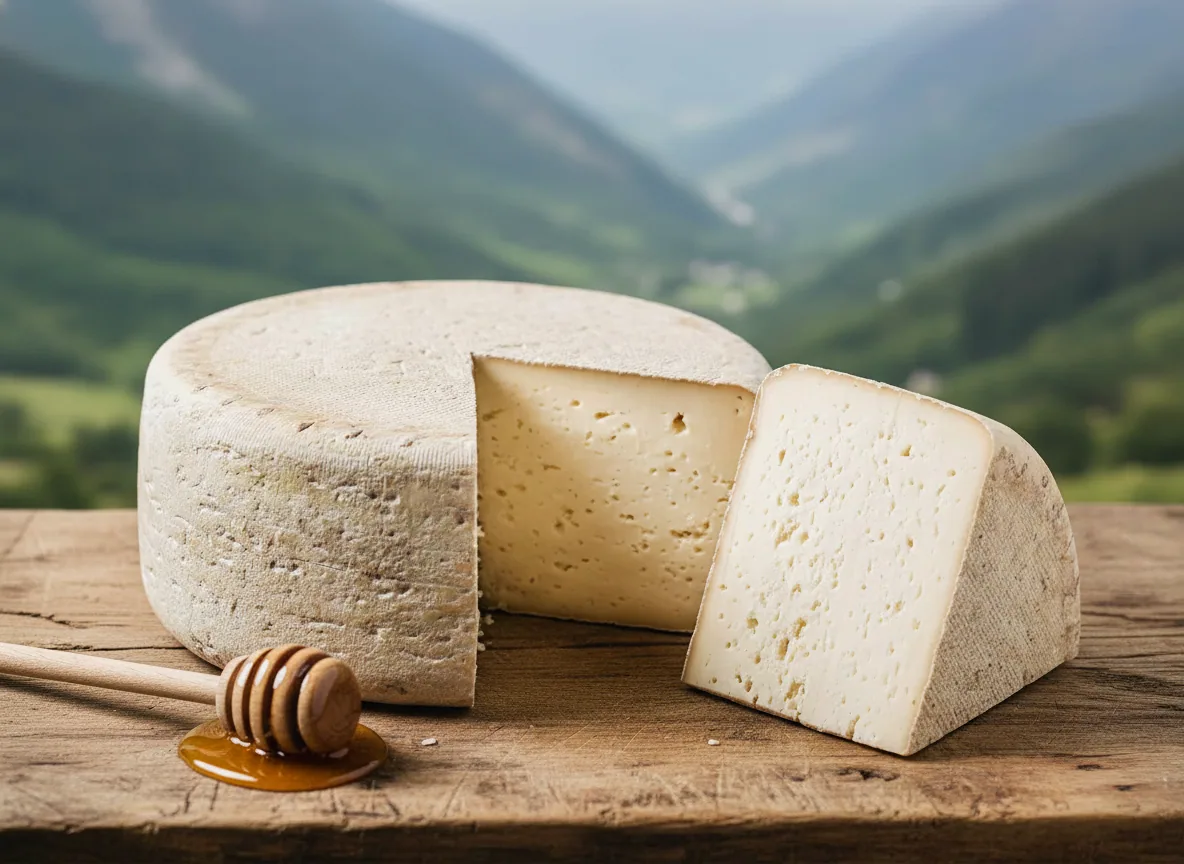 Tomme des Pyrénées — illustration générée par IA