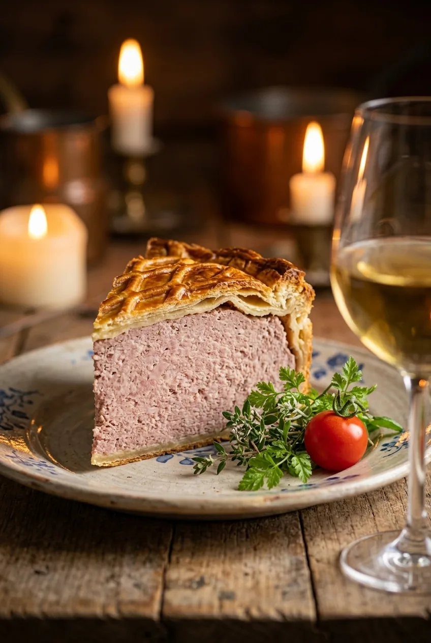 Tourte des Hautes Vosges — illustration générée par IA