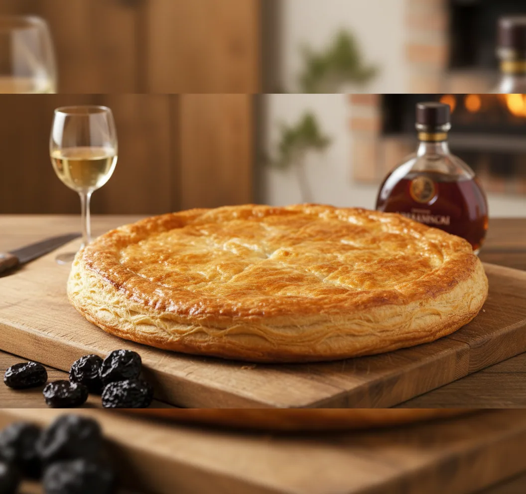 Tourtière landaise — illustration générée par IA