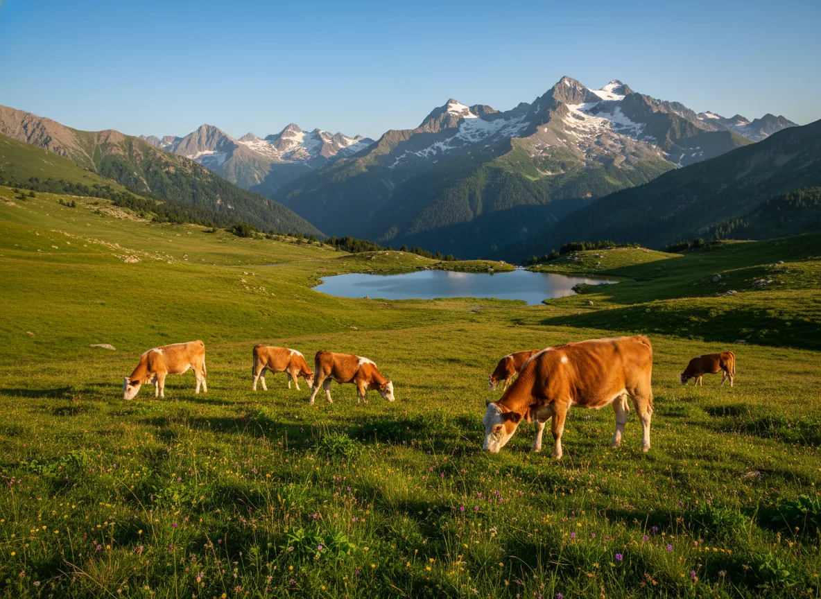 Vedell des Pyrénées Catalanes — illustration générée par IA