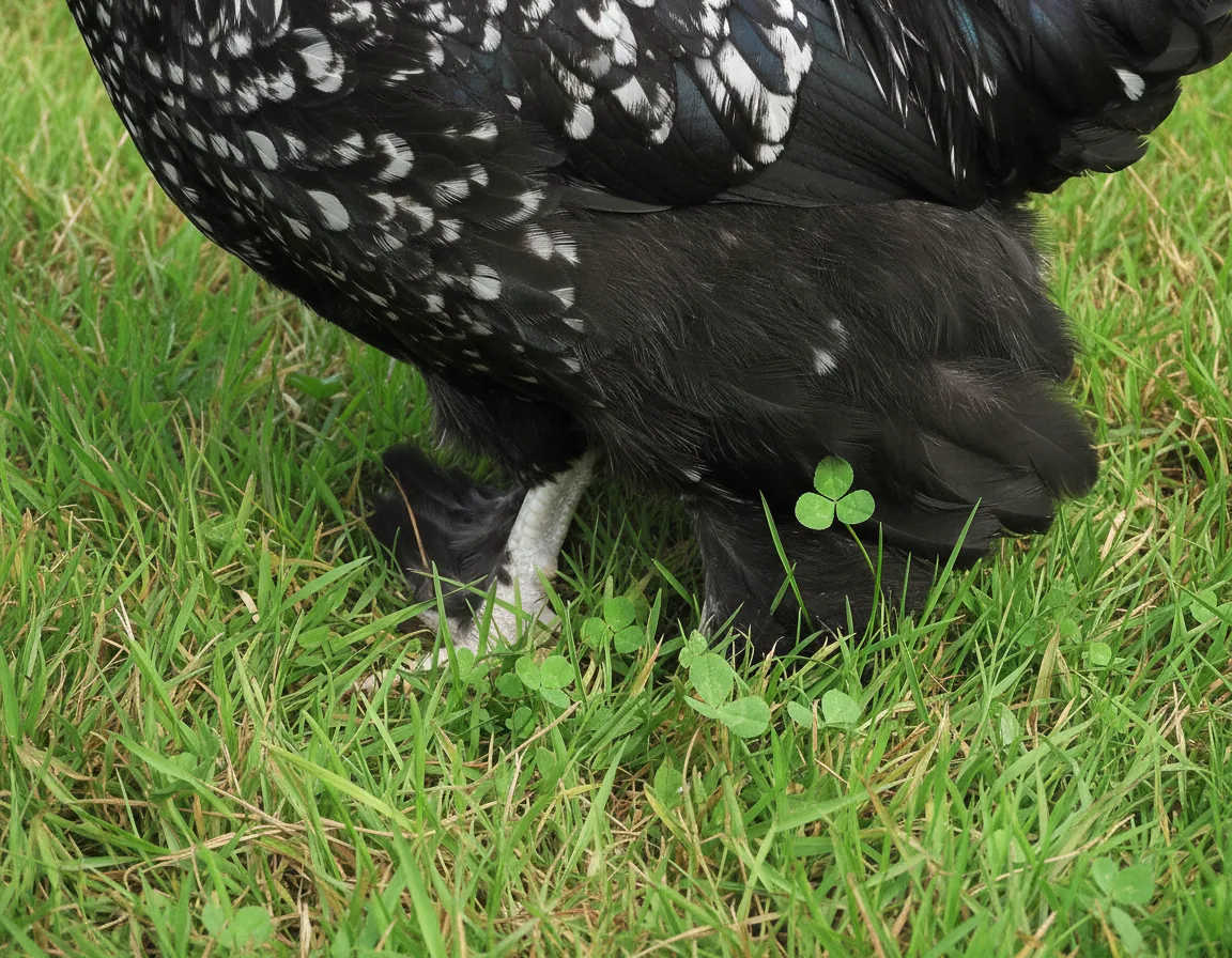 Volailles de Houdan — illustration générée par IA
